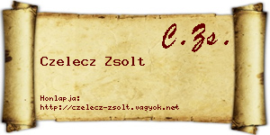 Czelecz Zsolt névjegykártya